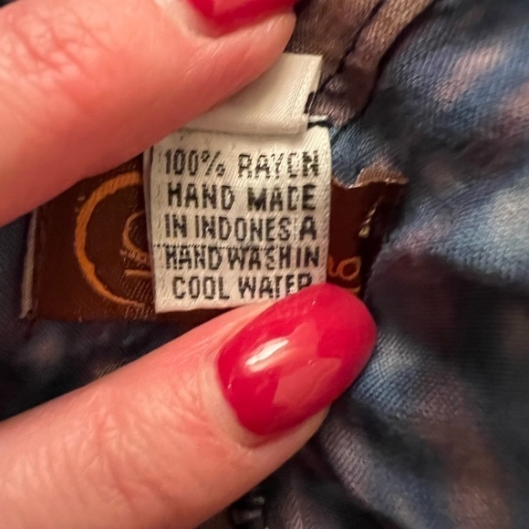 Saona Collection Tie Dye Maxi Dress - Picture 7 of 7